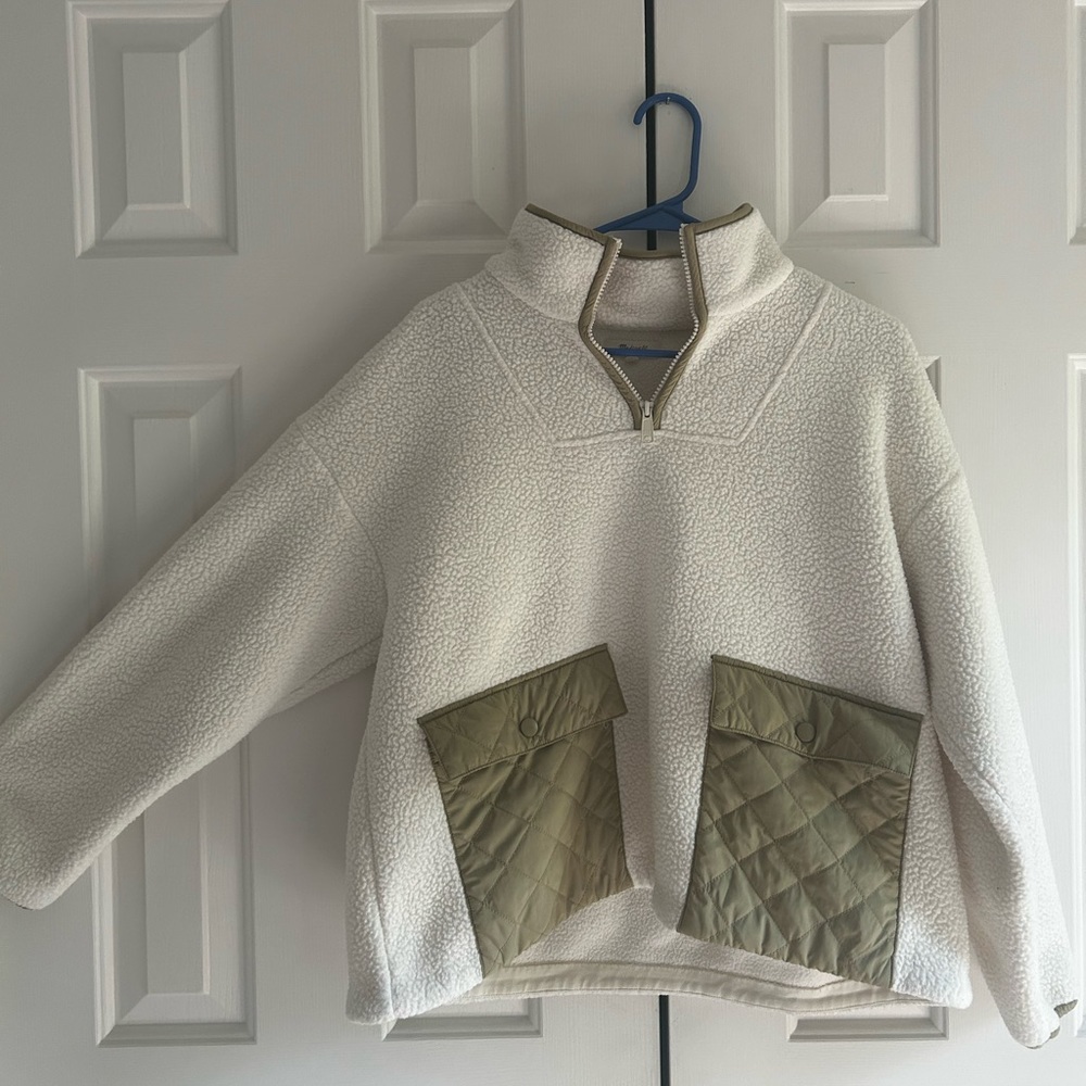Madewell quarter zip